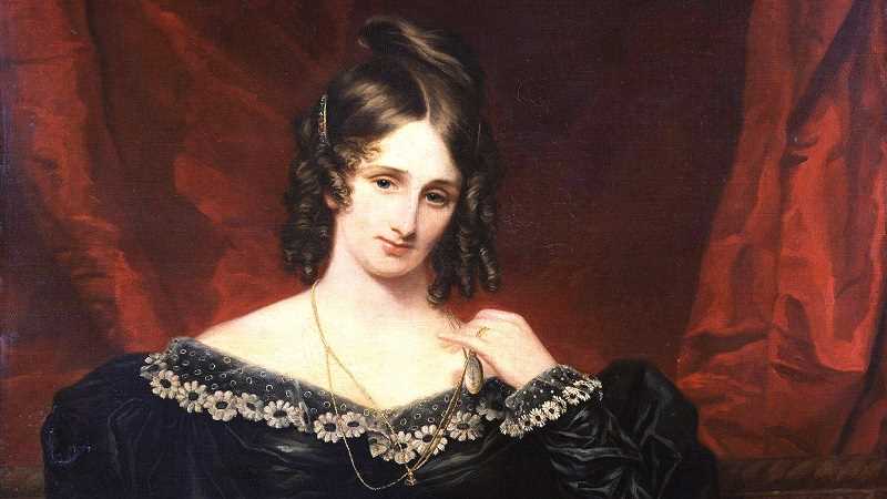 portrait of mary shelley