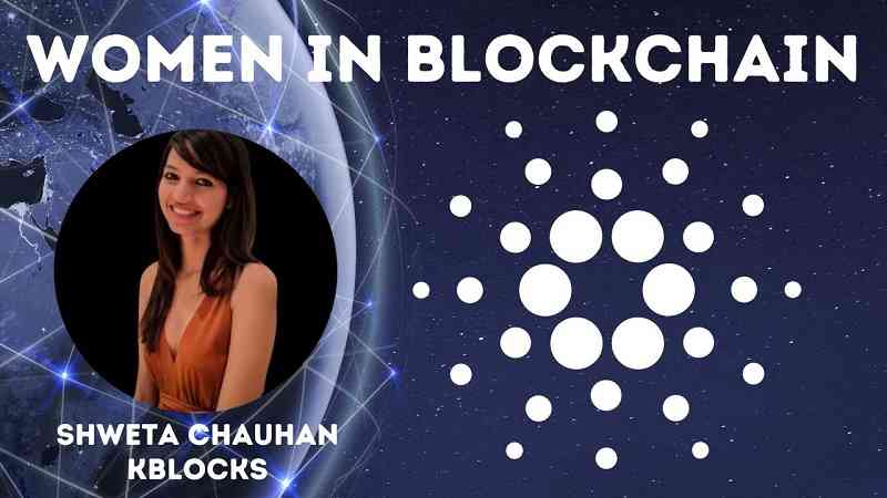 shweta chauhan cardano ada women in blockchain promo